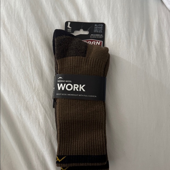 Darn Tough- Work Merino Wool boot sock in Timber - Picture 1 of 3
